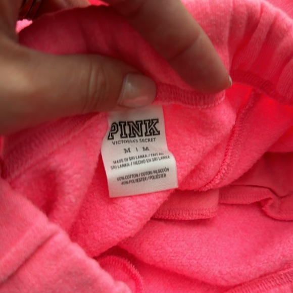 Pink fleece lounge pants - Picture 3 of 3